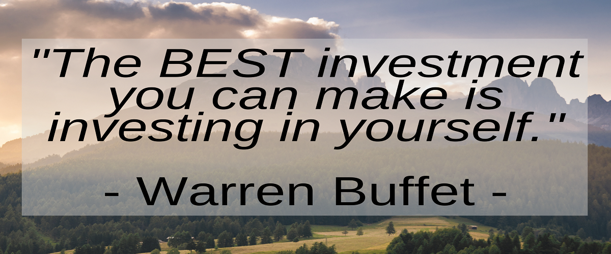 INVEST in YOURSELF